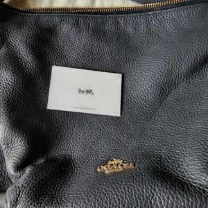 COACH Navy blue purse